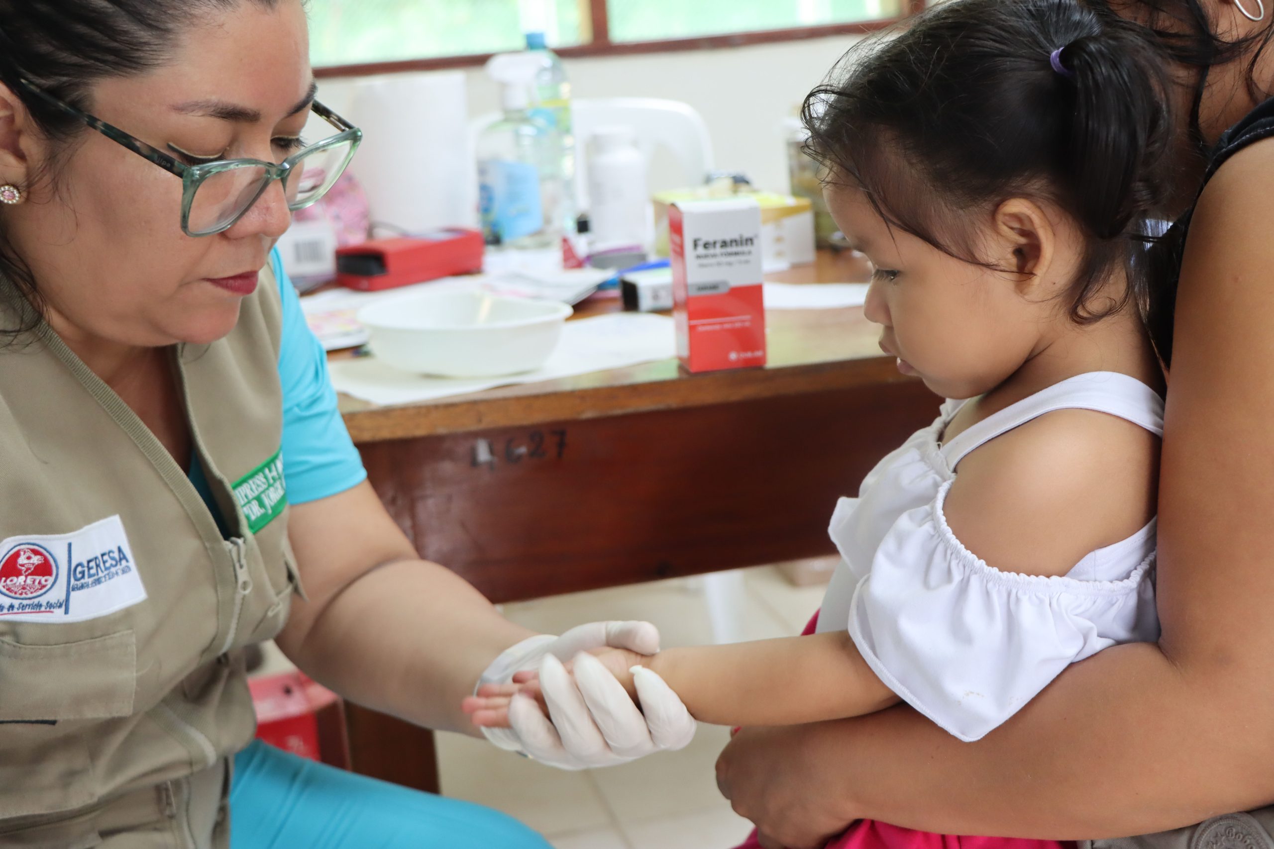 Llevan lucha contra la anemia a todas las localidades de Puinahua