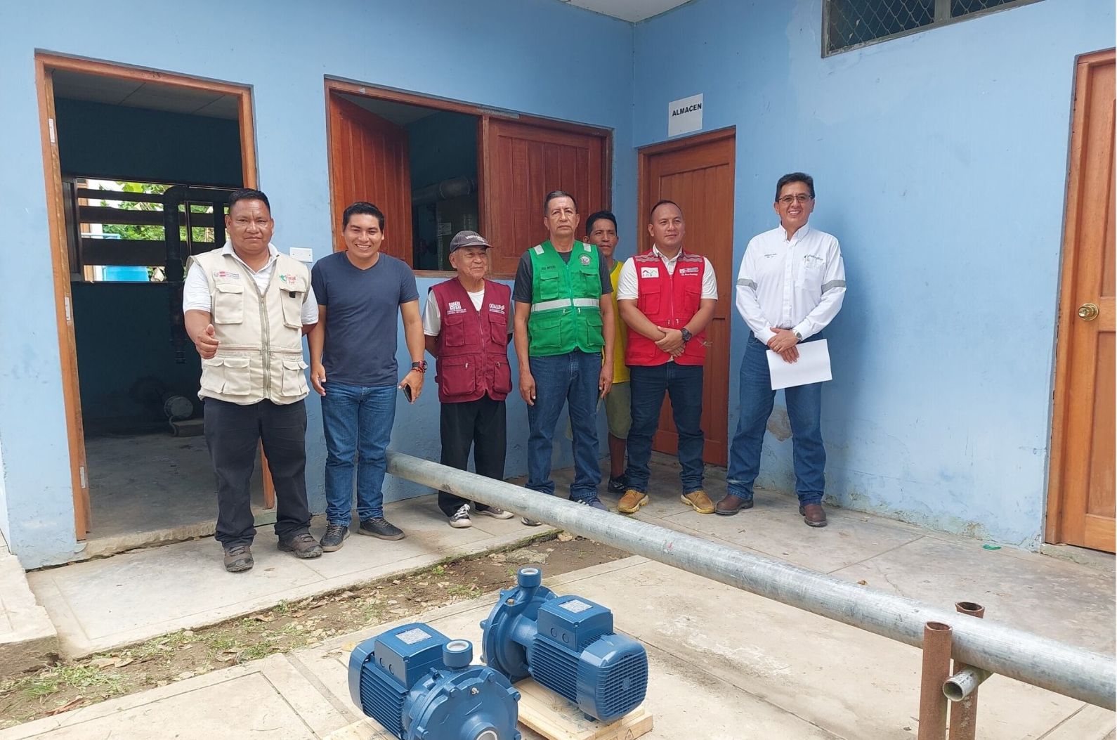 Vecinos de Puinahua tendrán un mejor suministro de agua potable